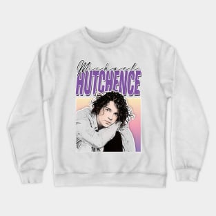 Michael Hutchence Retro Fan Art Design Crewneck Sweatshirt